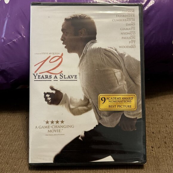 DVD Other - ‘12 Years a Slave’ (Blu-ray 2013) Chiwetel Ejiofor, Paul Dano, Brad Pitt New